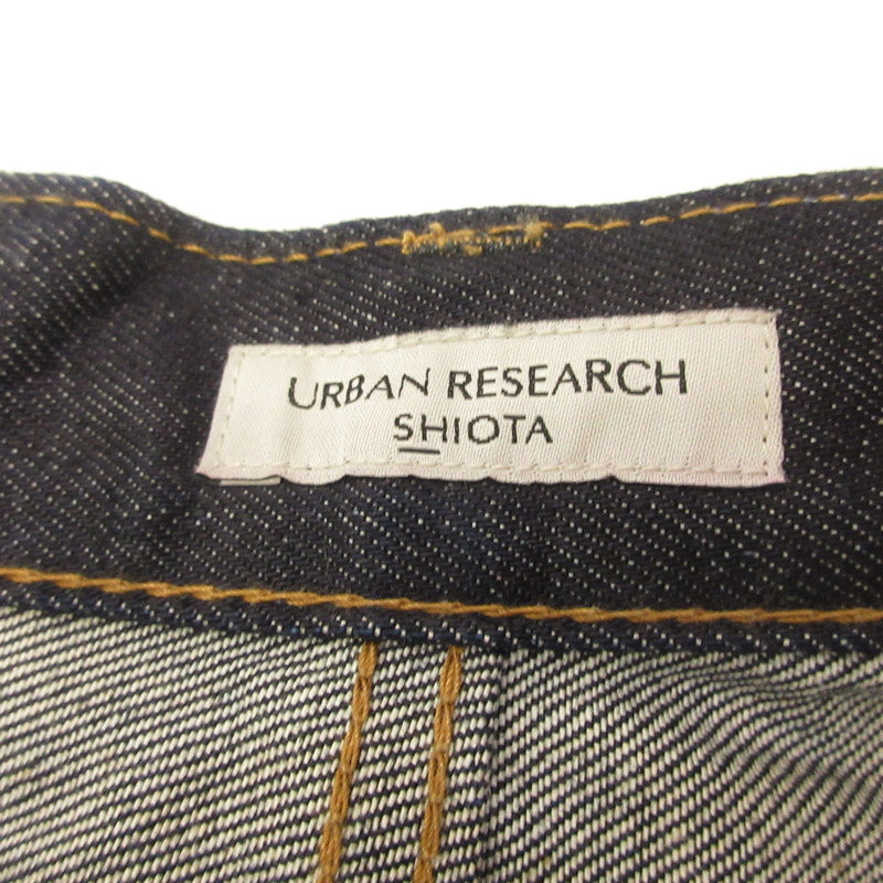 URBAN RESEARCH | アーバンリサーチ スーピマ DENIM PANTSワイド #BOB デニムパンツ UR26-14B002 ×SHIOTA ネイビー サイズ：28