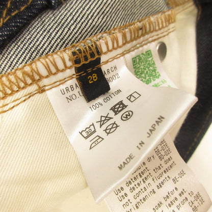 URBAN RESEARCH | アーバンリサーチ スーピマ DENIM PANTSワイド #BOB デニムパンツ UR26-14B002 ×SHIOTA ネイビー サイズ：28