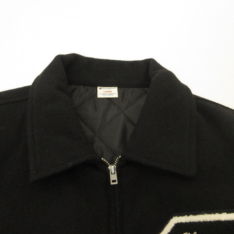 Champion | チャンピオン AWARD JACKET スタジャン C3-C611 ブラック サイズ：L