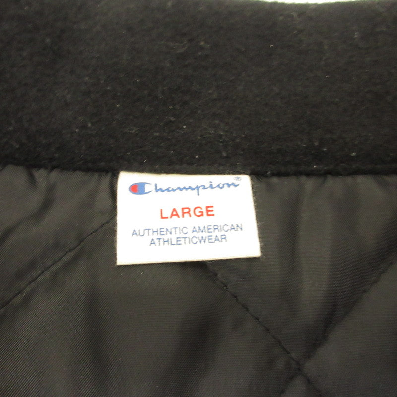 Champion | チャンピオン AWARD JACKET スタジャン C3-C611 ブラック サイズ：L