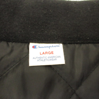 Champion | チャンピオン AWARD JACKET スタジャン C3-C611 ブラック サイズ：L