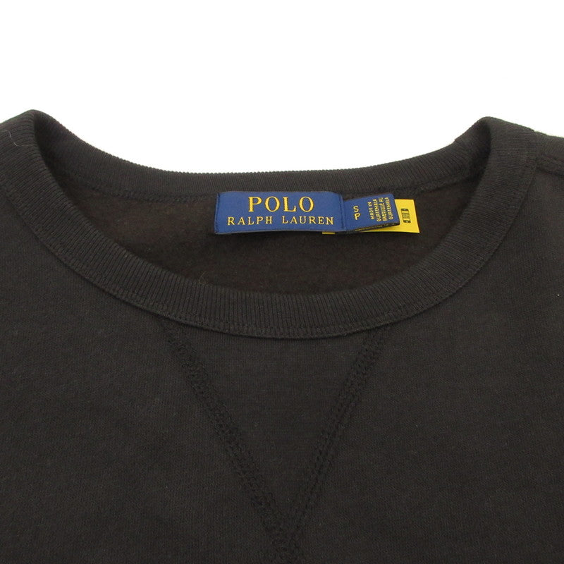 POLO RALPH LAUREN | ポロ・ラルフローレン スウェット ブラック サイズ：S