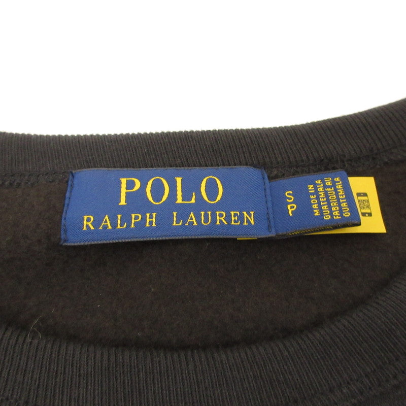 POLO RALPH LAUREN | ポロ・ラルフローレン スウェット ブラック サイズ：S