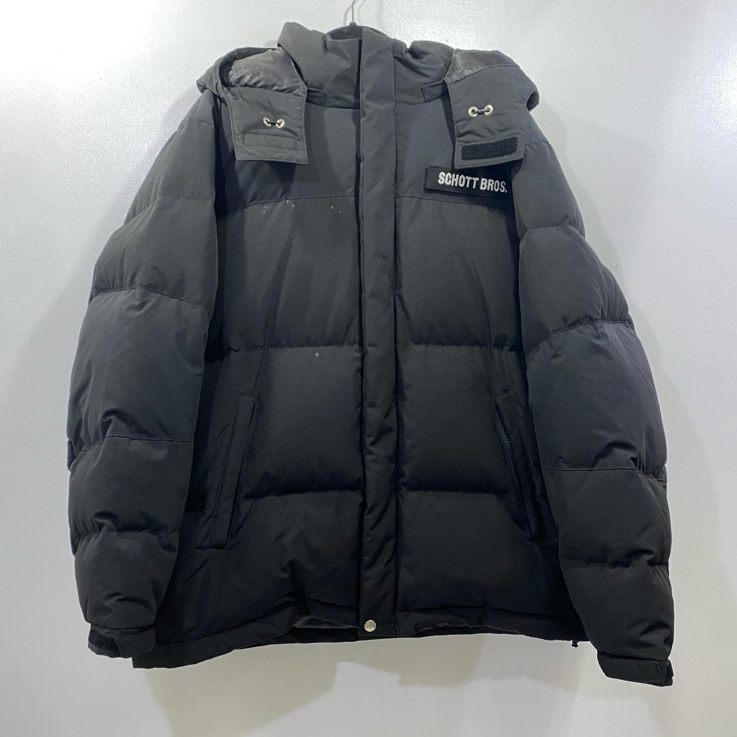 schott | ショット ダウンジャケット 3122069 ブラック サイズ：XL【姫路東店】