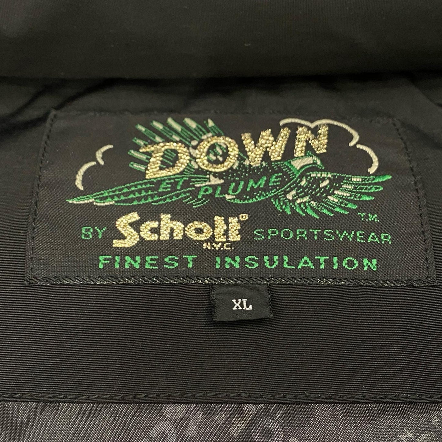 schott | ショット ダウンジャケット 3122069 ブラック サイズ：XL【姫路東店】