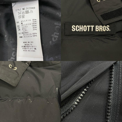 schott | ショット ダウンジャケット 3122069 ブラック サイズ：XL【姫路東店】