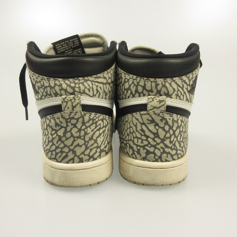 NIKE | ナイキ AIR JORDAN 1 RETRO HIGH OG ELEPHANT スニーカー DZ5485-052 グレー 25cm