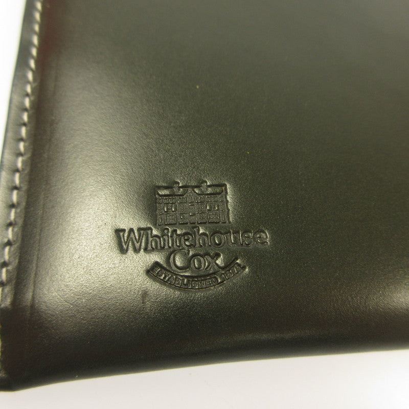 Whitehouse Cox | ホワイトハウスコックス スリムジップウォレット 長財布 オリーブ
