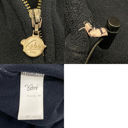KEBOZ | ケボズ POLARTEC HALF ZIP PULLOVER その他トップス フリース ブラック サイズ：XL【姫路東店】