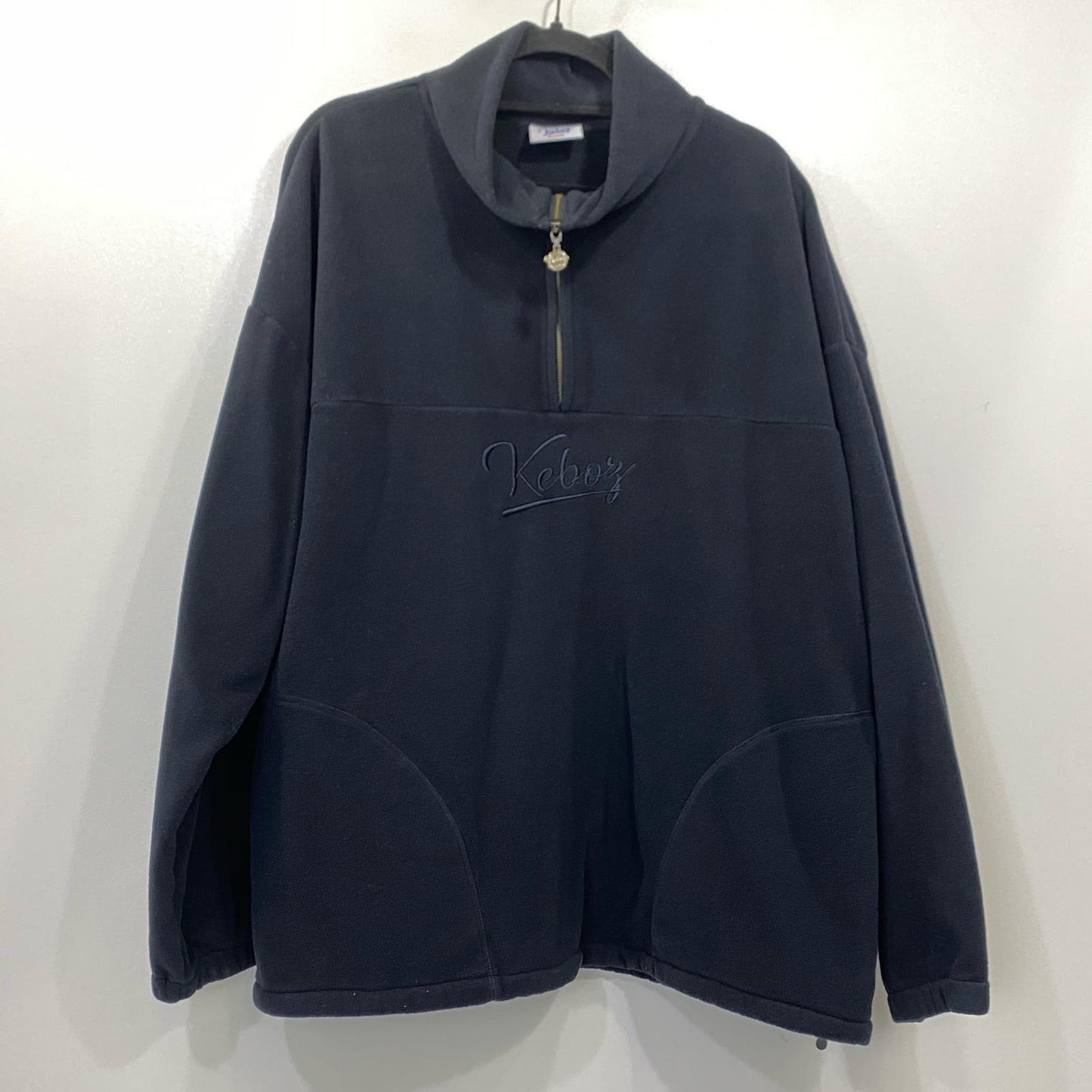 KEBOZ | ケボズ POLARTEC HALF ZIP PULLOVER その他トップス フリース ブラック サイズ：XL【姫路東店】