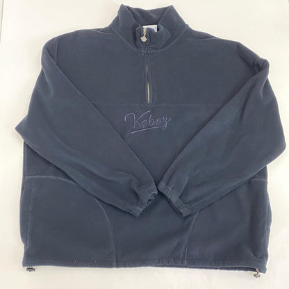 KEBOZ | ケボズ POLARTEC HALF ZIP PULLOVER その他トップス フリース ブラック サイズ：XL【姫路東店】