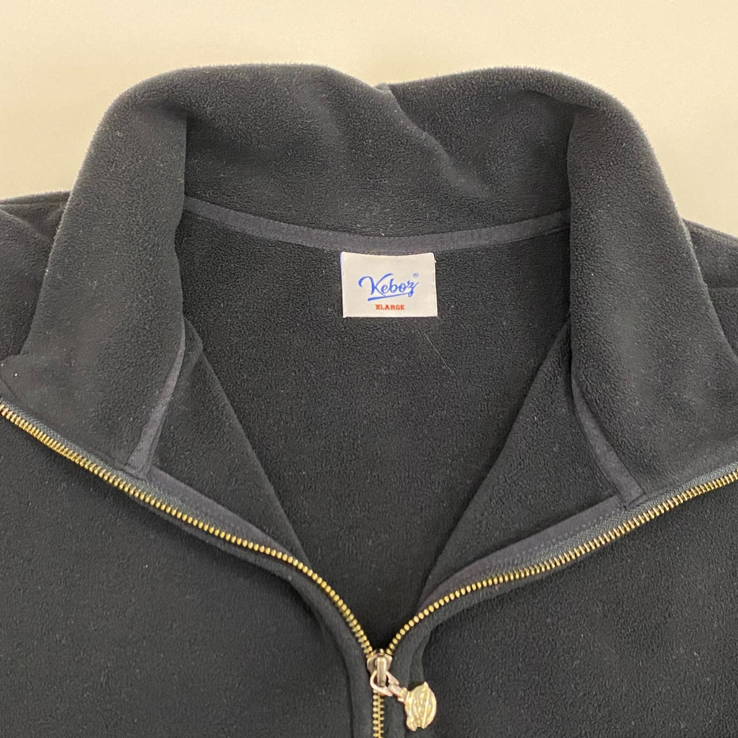 KEBOZ | ケボズ POLARTEC HALF ZIP PULLOVER その他トップス フリース ブラック サイズ：XL【姫路東店】