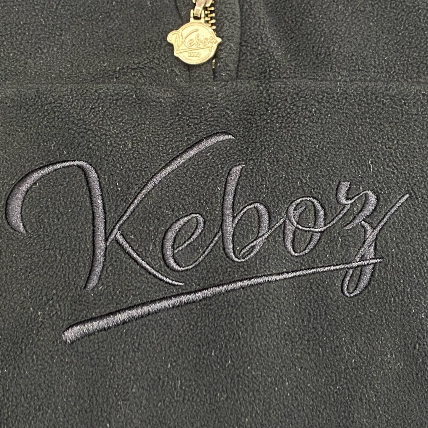 KEBOZ | ケボズ POLARTEC HALF ZIP PULLOVER その他トップス フリース ブラック サイズ：XL【姫路東店】