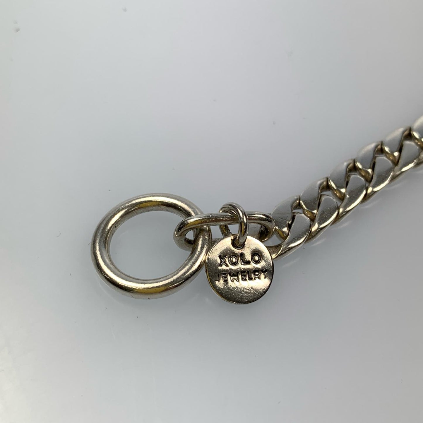 XOLO JEWELRY | ショロジュエリー BASIC LINK BRACELET -8mm- ブレスレット シルバー
