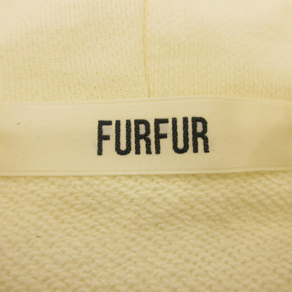 furfur | ファーファー フラワー刺繍ジップアップフーディー パーカー RWCT255053 ｻｲｽﾞ:F アイボリー