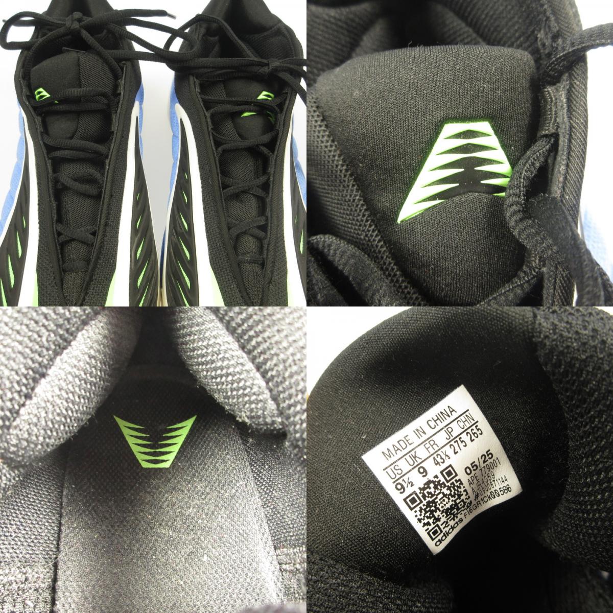 adidas | アディダス Anthony Edwards 2 スニーカー JR4359 ブルー 27.5cm