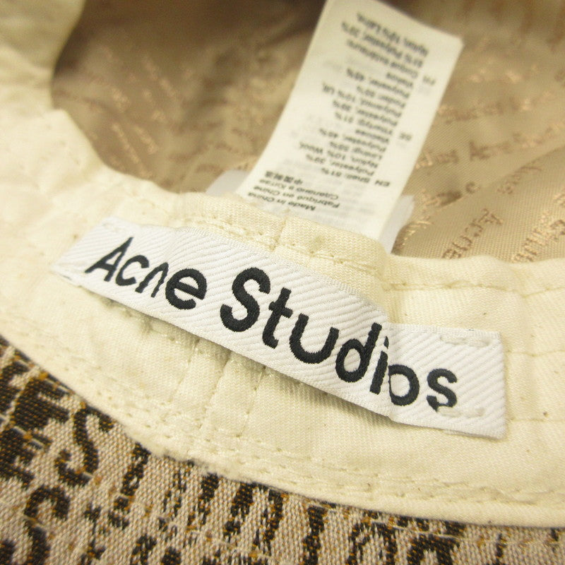 ACNE STUDIOS | アクネストゥディオズ Brimmo ハット FN-UX-HATS000123 ブラウン