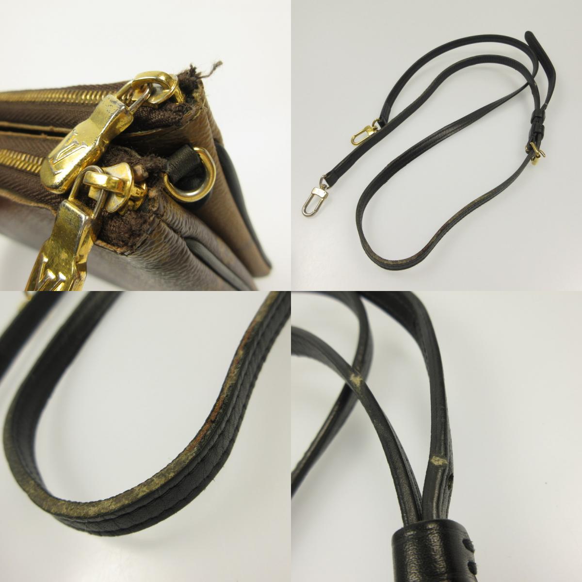 LOUIS VUITTON | ルイ・ヴィトン ポシェットドゥーブルジップ ショルダーバッグ M69203