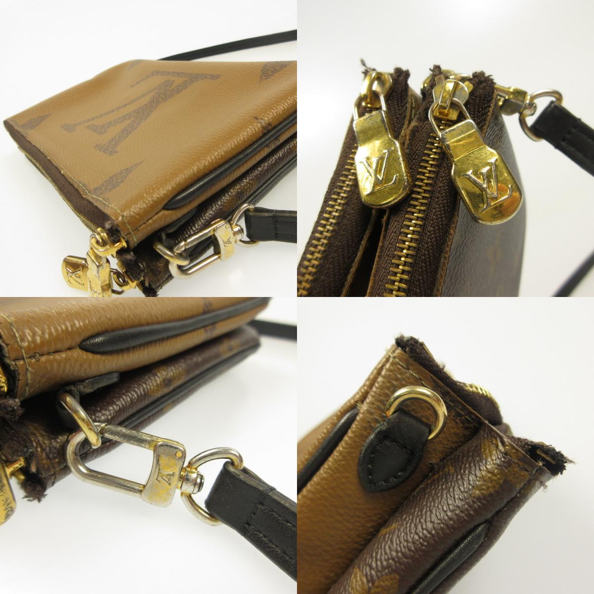 LOUIS VUITTON | ルイ・ヴィトン ポシェットドゥーブルジップ ショルダーバッグ M69203