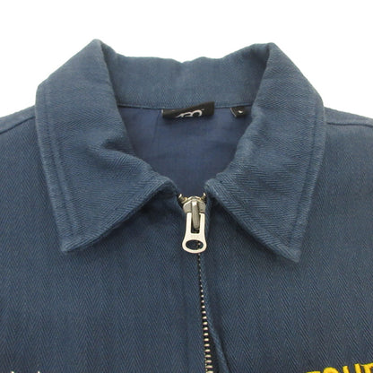 430 - FOURTHIRTY - | フォーサーティー ska jacket w/emb スーベニアジャケット ブルー サイズ：1