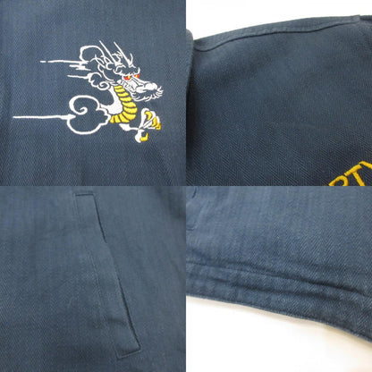 430 - FOURTHIRTY - | フォーサーティー ska jacket w/emb スーベニアジャケット ブルー サイズ：1
