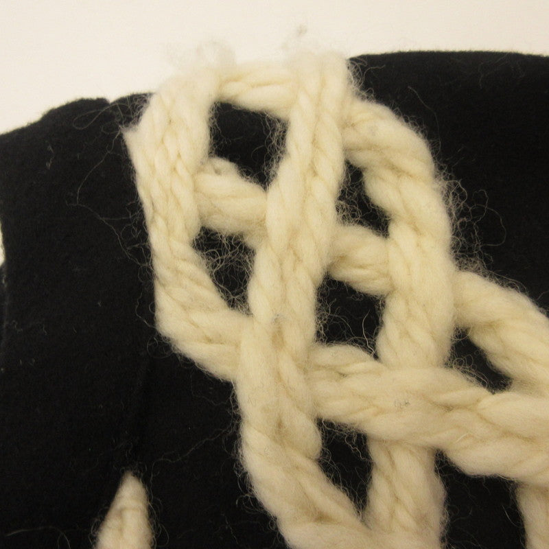 TAAKK | ターク KNIT EMBROIDERY PULLOVER その他トップス TA18AW-PO015 ブラック サイズ：3