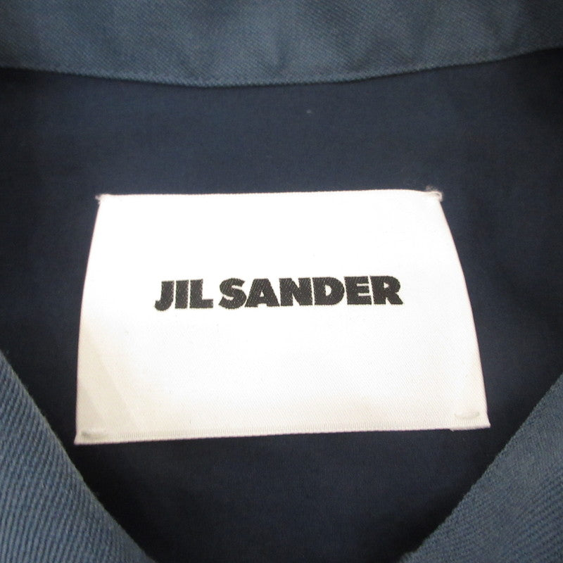 JIL SANDER | ジルサンダー OVERSIZED L/S SHIRT 長袖シャツ J22DL0106 ブルー サイズ：39