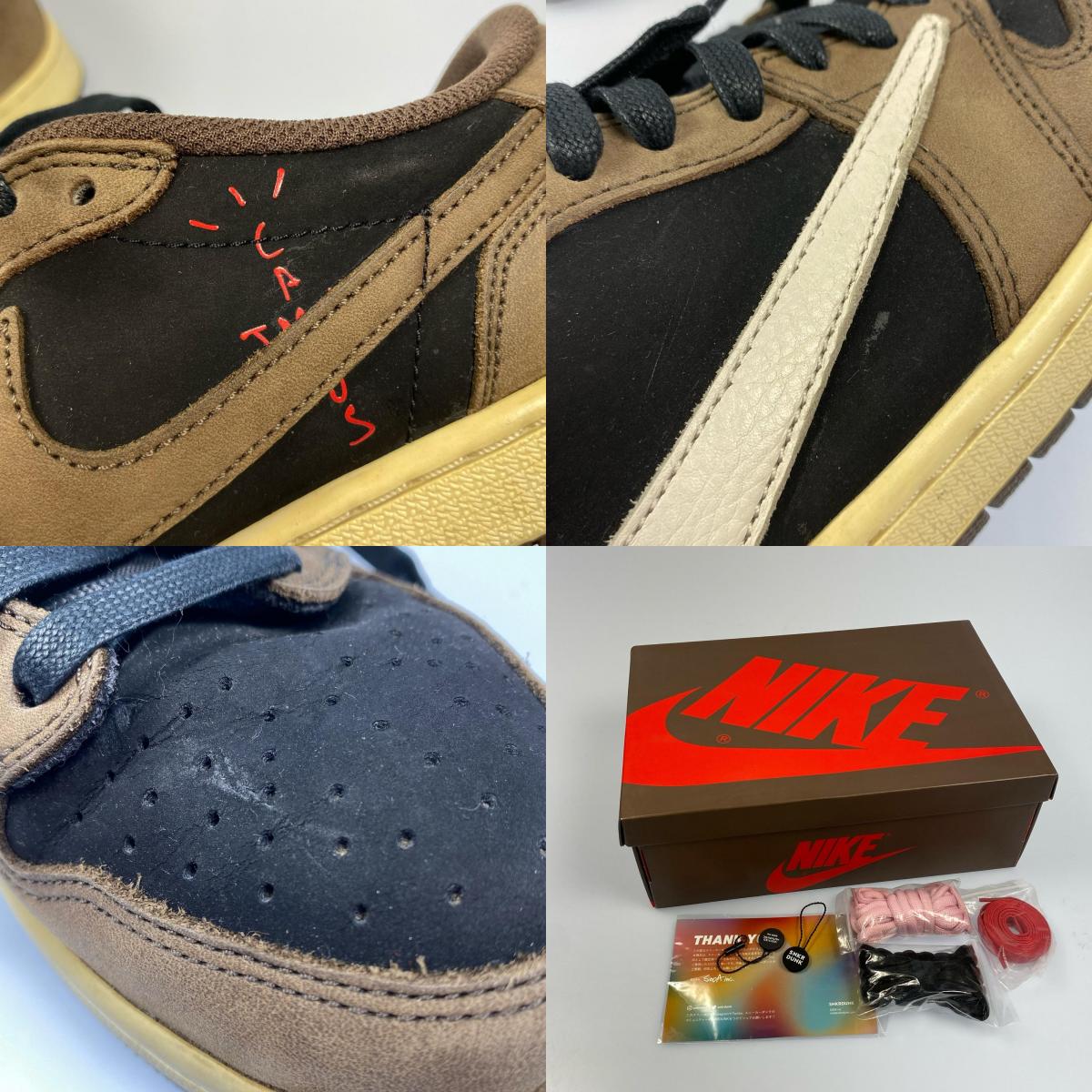 NIKE | ナイキ JORDAN 1 LOW OG SP “Dark Mocha” スニーカー CQ4277-001 2019A/W ブラウン 26cm【姫路東店】