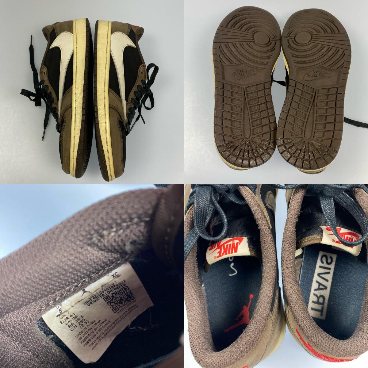 NIKE | ナイキ JORDAN 1 LOW OG SP “Dark Mocha” スニーカー CQ4277-001 2019A/W ブラウン 26cm【姫路東店】