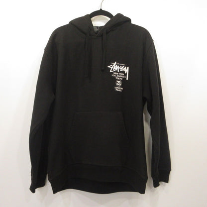 STUSSY | ステューシー WORLD TOUR HOODIE パーカー ブラック サイズ：M