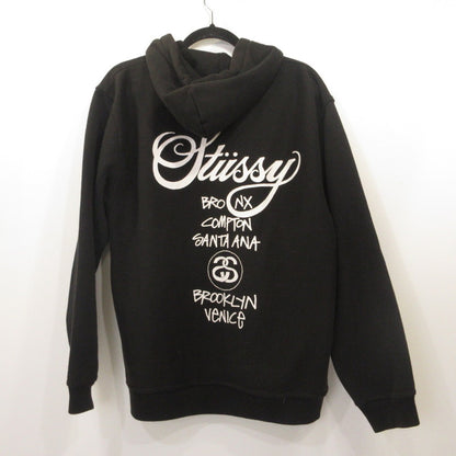 STUSSY | ステューシー WORLD TOUR HOODIE パーカー ブラック サイズ：M