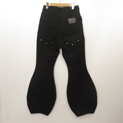 Cross Flare Denim デニムパンツ ブラック サイズ：S