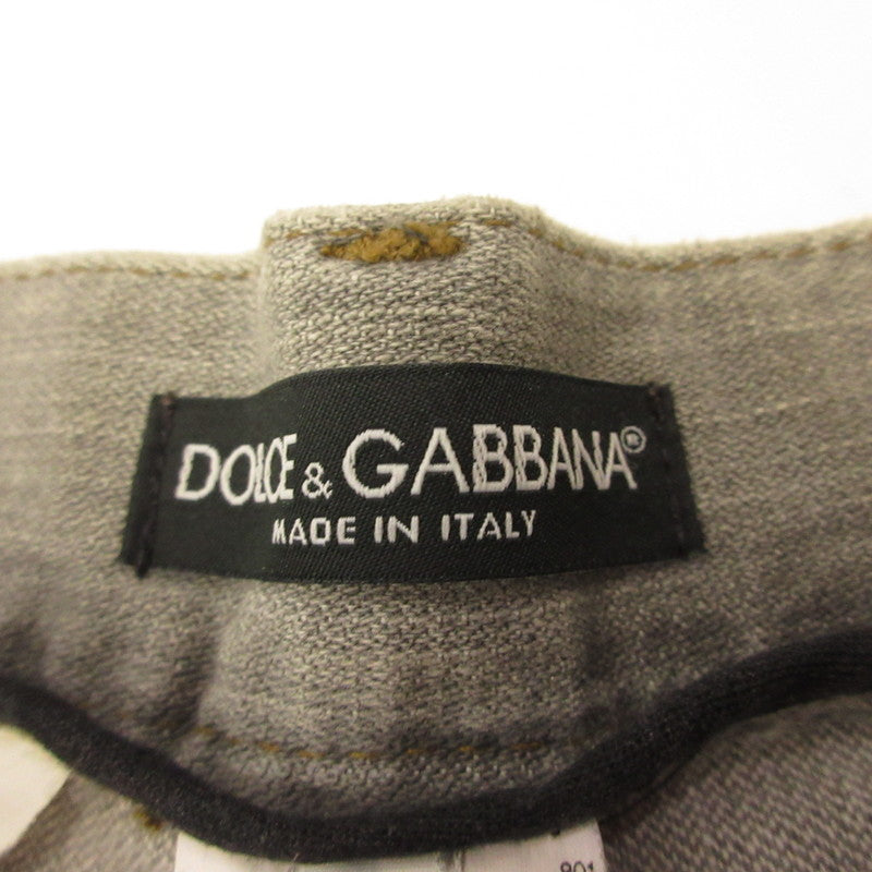 DOLCE & GABBANA | ドルチェアンドガッバーナ デニムパンツ G3FBLP グレー サイズ：46
