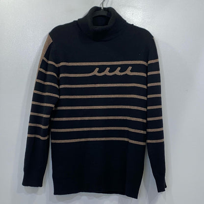 MUTA MARINE | ムータマリン BORDER WAVE セーター MMJC-443063 ブラック サイズ：4【姫路東店】