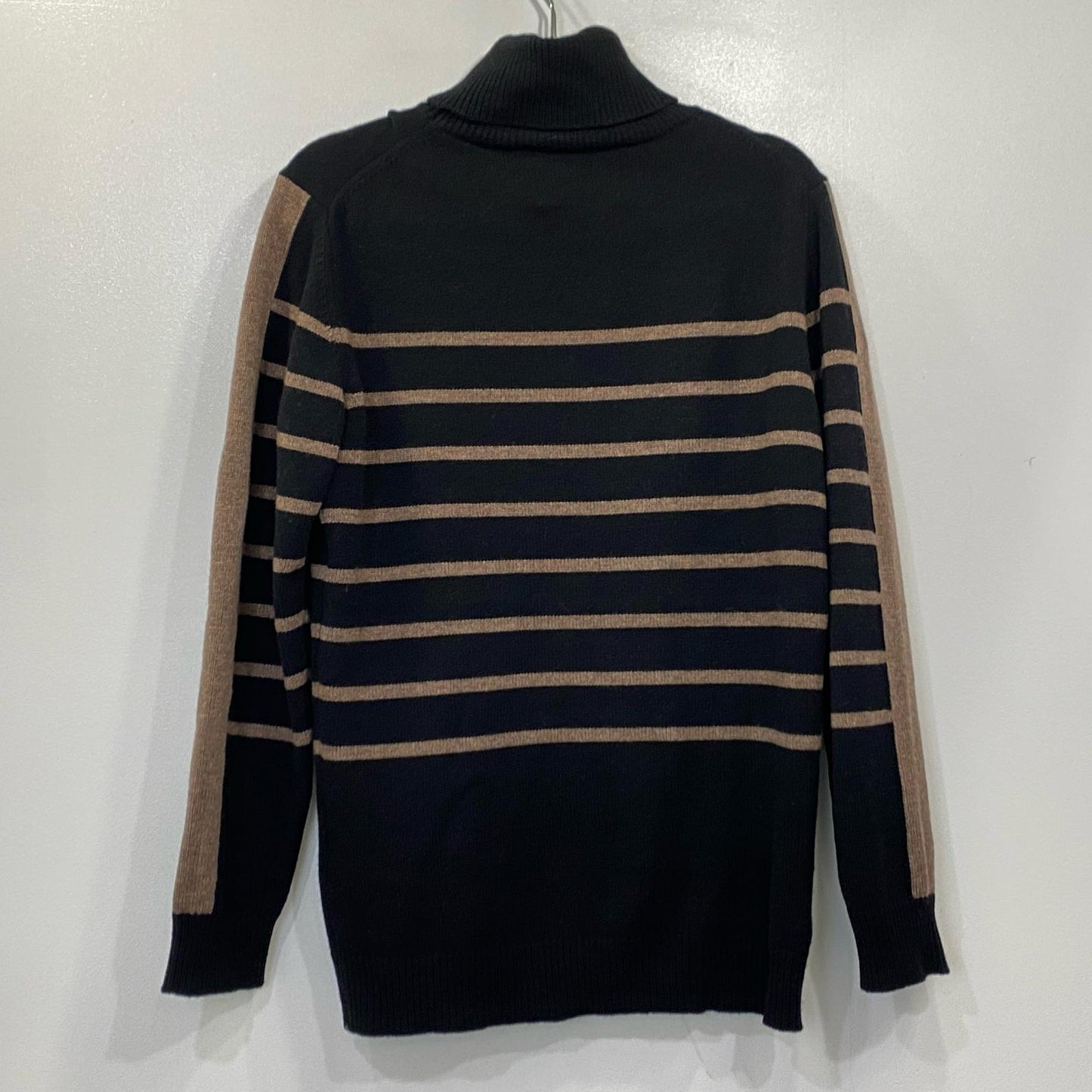 MUTA MARINE | ムータマリン BORDER WAVE セーター MMJC-443063 ブラック サイズ：4【姫路東店】