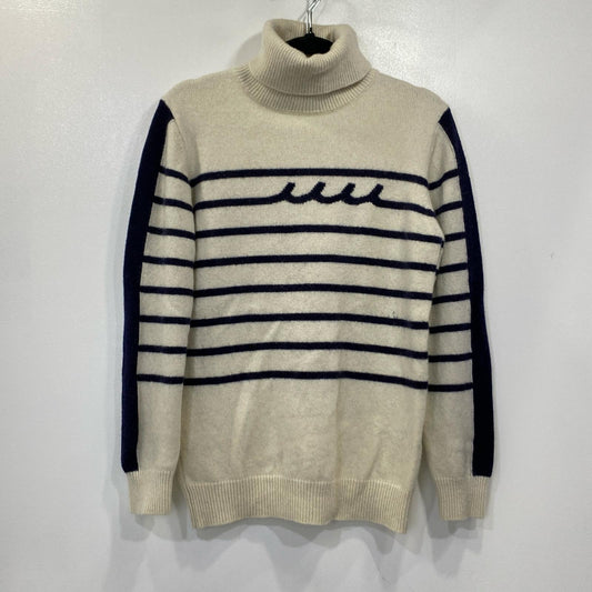 MUTA MARINE | ムータマリン BORDER WAVE セーター MMJC-443063 ホワイト サイズ：4【姫路東店】