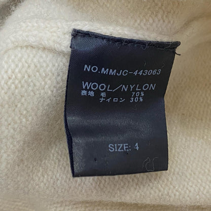MUTA MARINE | ムータマリン BORDER WAVE セーター MMJC-443063 ホワイト サイズ：4【姫路東店】
