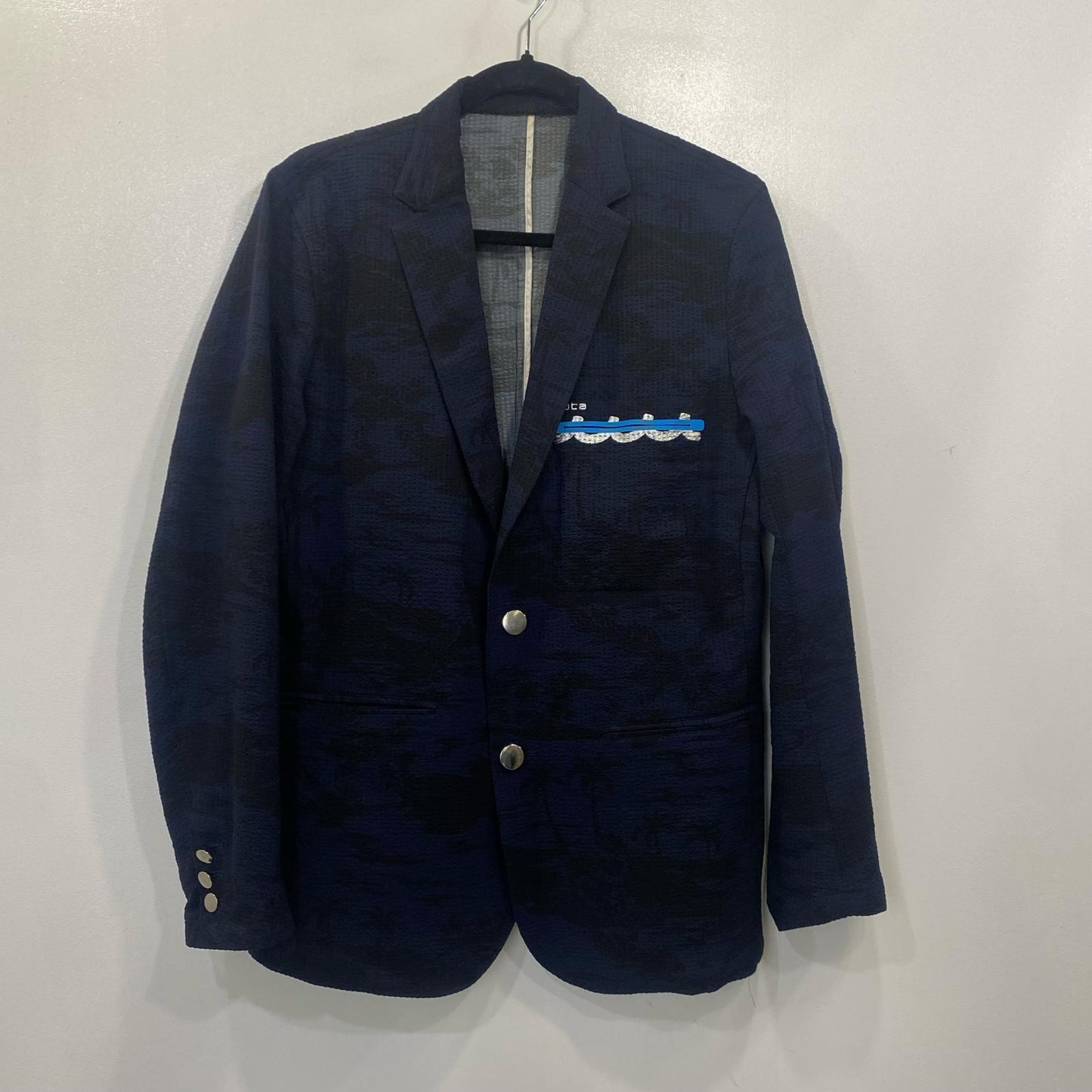 MUTA MARINE | ムータマリン Trimming Pocket Tailored JKT テーラードジャケット MMAC-443066 サイズ：5 ネイビー サイズ：5【姫路東店】