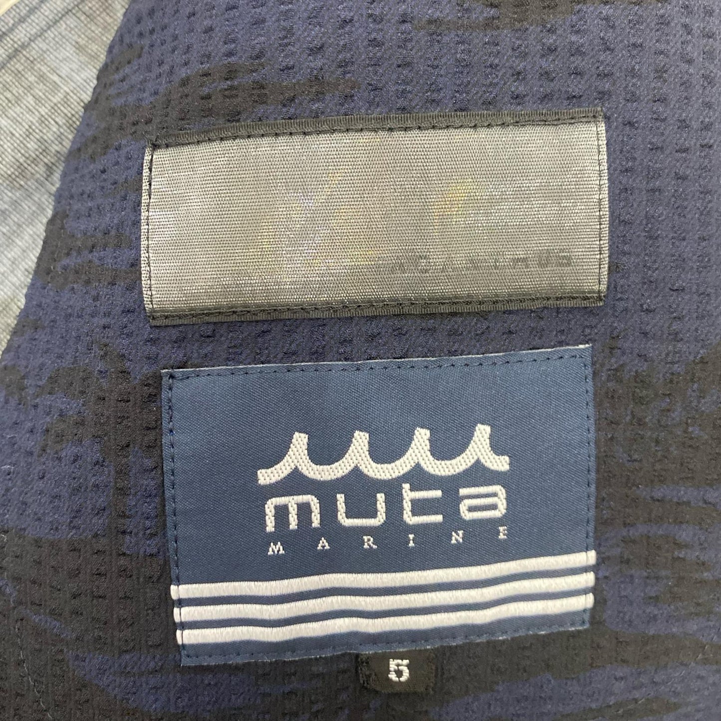 MUTA MARINE | ムータマリン Trimming Pocket Tailored JKT テーラードジャケット MMAC-443066 サイズ：5 ネイビー サイズ：5【姫路東店】