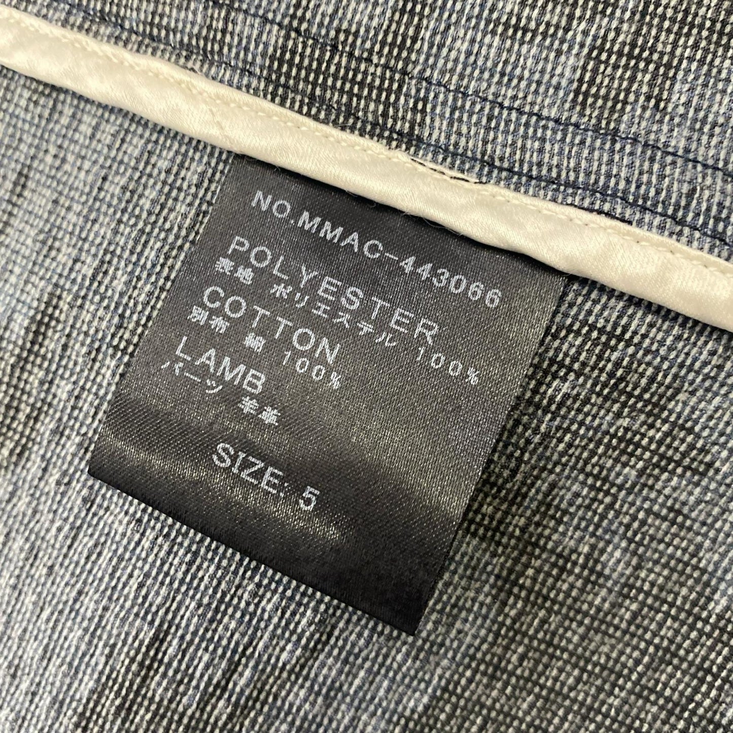 MUTA MARINE | ムータマリン Trimming Pocket Tailored JKT テーラードジャケット MMAC-443066 サイズ：5 ネイビー サイズ：5【姫路東店】