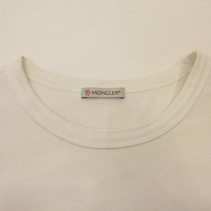 MONCLER | モンクレール MAGLIA LOGO 半袖Ｔシャツ G20918C00042 国内正規品 ホワイト サイズ：M
