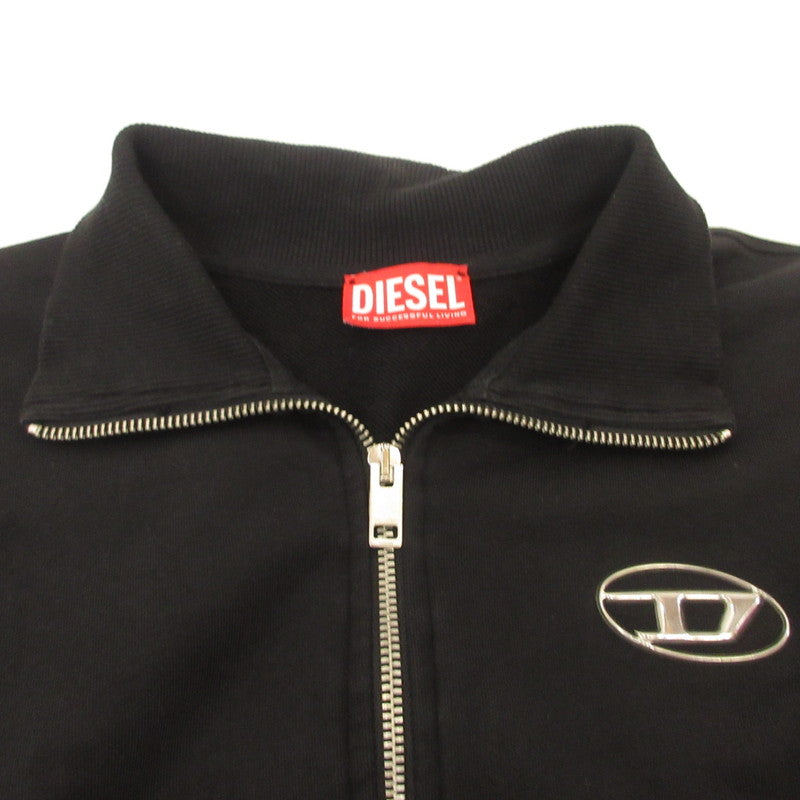 DIESEL | ディーゼル S-GINNI-ZIP-OD ジャージ A114390BMBJ ブラック サイズ：M