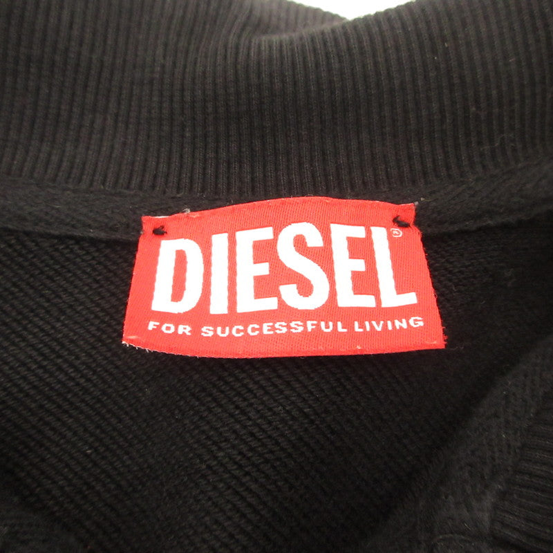 DIESEL | ディーゼル S-GINNI-ZIP-OD ジャージ A114390BMBJ ブラック サイズ：M