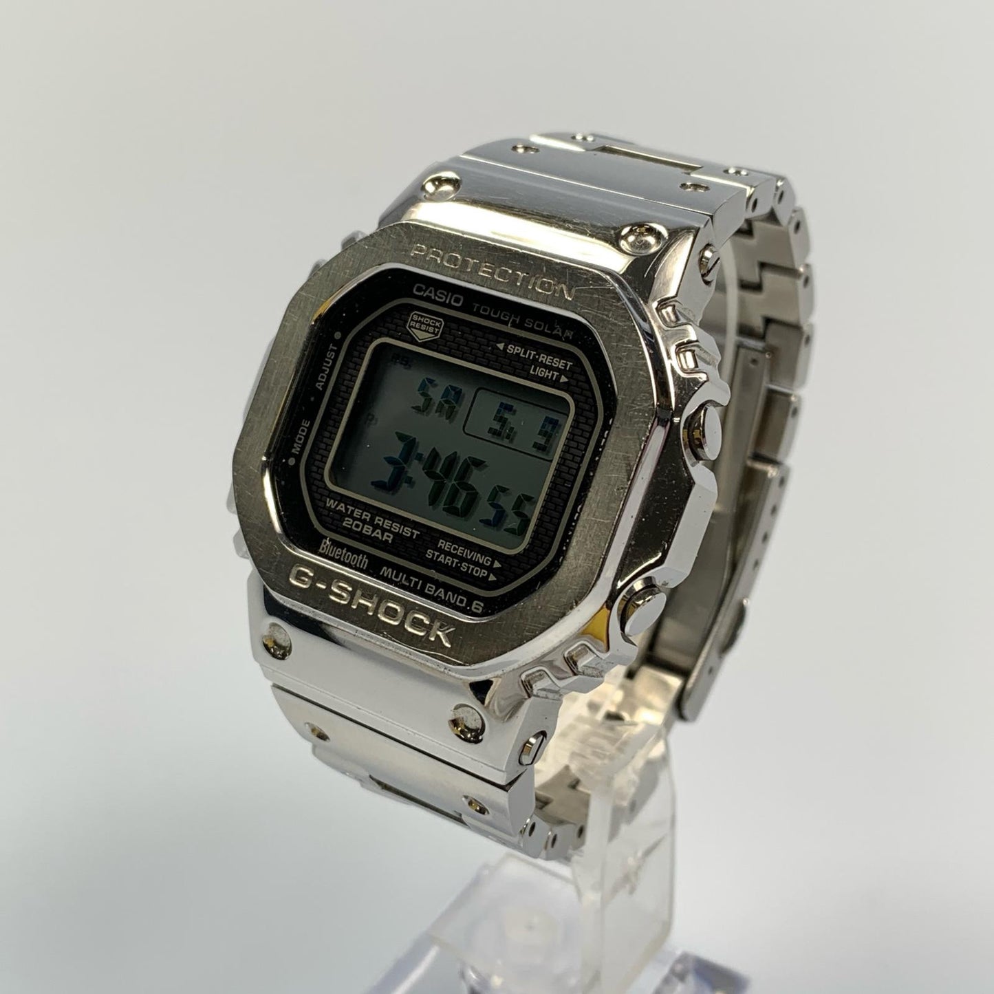 G-SHOCK | ジーショック FULL METAL 腕時計 GMW-B5000D-1JF シルバー