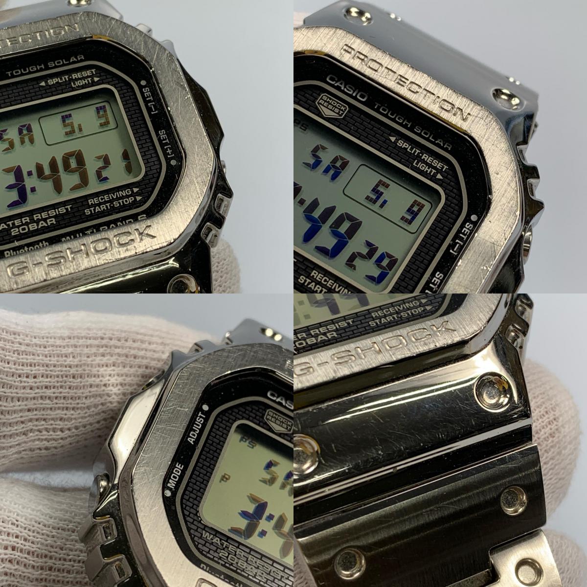 G-SHOCK | ジーショック FULL METAL 腕時計 GMW-B5000D-1JF シルバー