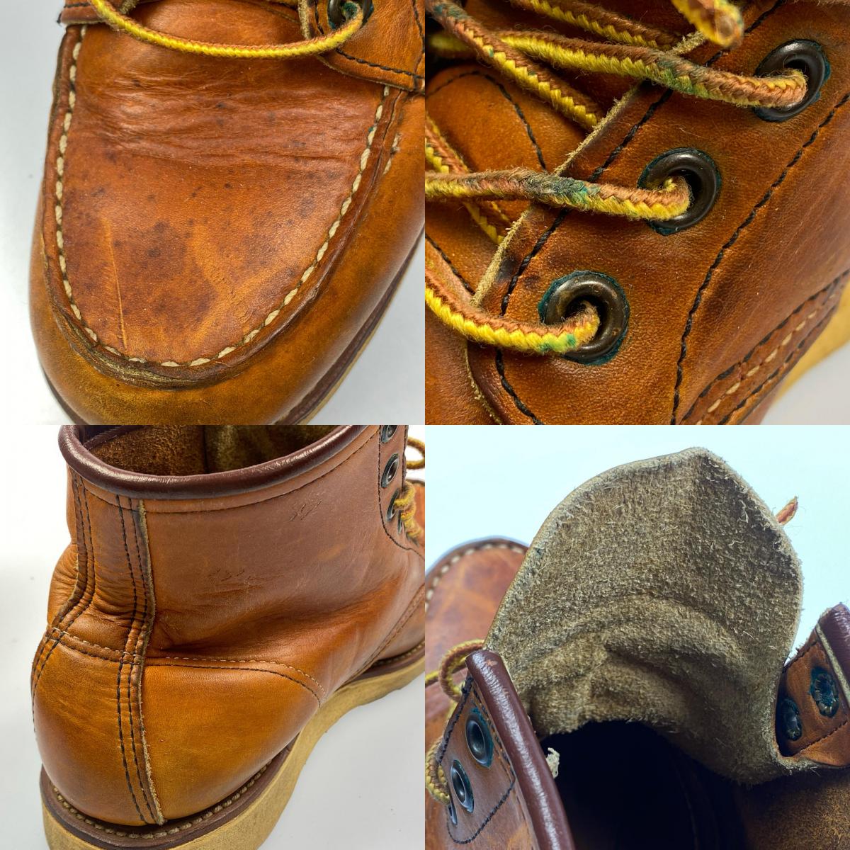 RED WING | レッドウィング 6-inch Classic Moc ブーツ 875 縦羽タグ 1999年製 US7 ブラウン【姫路東店】