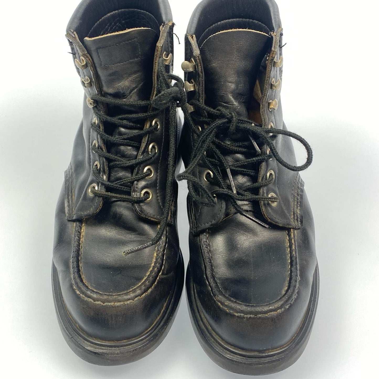 RED WING | レッドウィング SuperSole 6-inch Moc ブーツ 8133 プリント羽タグ US7 ブラック【姫路東店】
