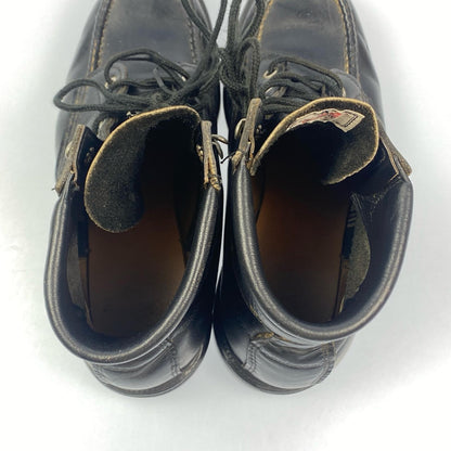RED WING | レッドウィング SuperSole 6-inch Moc ブーツ 8133 プリント羽タグ US7 ブラック【姫路東店】