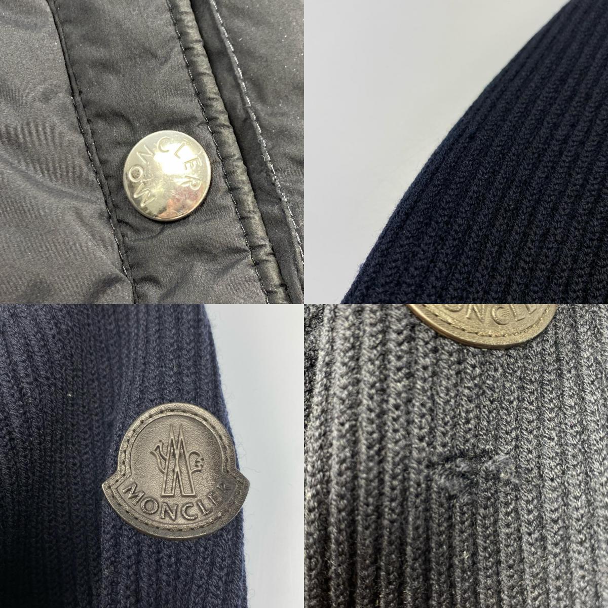MONCLER | モンクレール CARDIGAN TRICOT ダウンジャケット F20919B51200 国内正規品 ブラック サイズ：S【姫路東店】