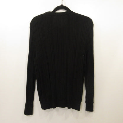 Paul Smith | ポール・スミス Shadow Stripe クルーネックニット ニット 233457 ブラック サイズ：L